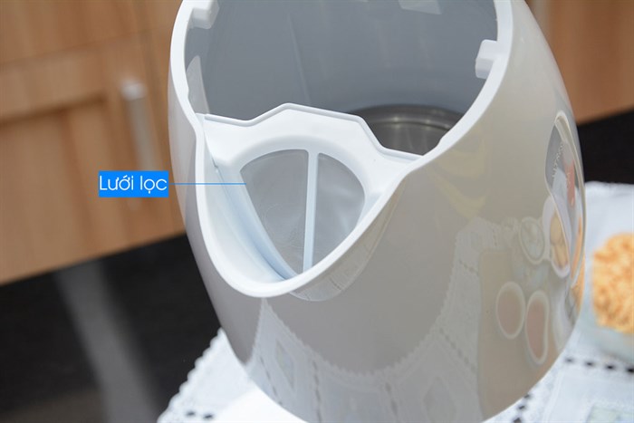 Bình đun siêu tốc Philips 1.5 lít HD4646 Màu Trắng