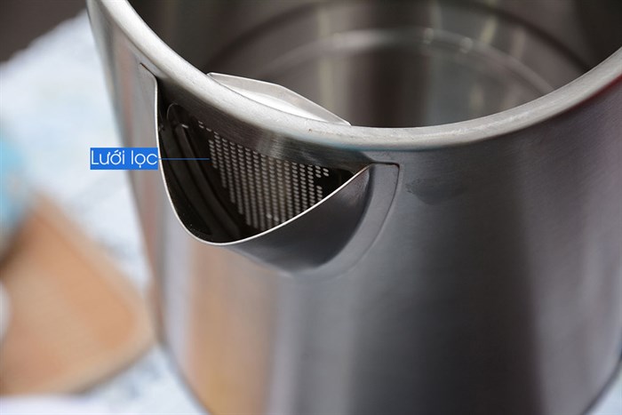 Bình đun siêu tốc Philips 1.7 lít HD9316 Màu Đen - Bạc