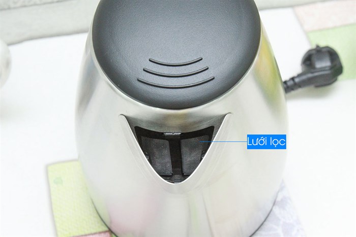 Bình đun siêu tốc Sunhouse 1.7 lít SHD1370 Màu Inox