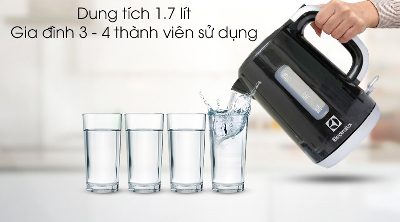 Bình đun siêu tốc Electrolux 1.7 lít EEK3505