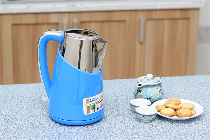 Bình đun siêu tốc Aqua 1.7 lít AJK-F615 (BL) Màu Xanh ngọc