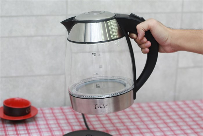 Bình siêu tốc Delites 1.8 lít ST18G01 Màu Bạc