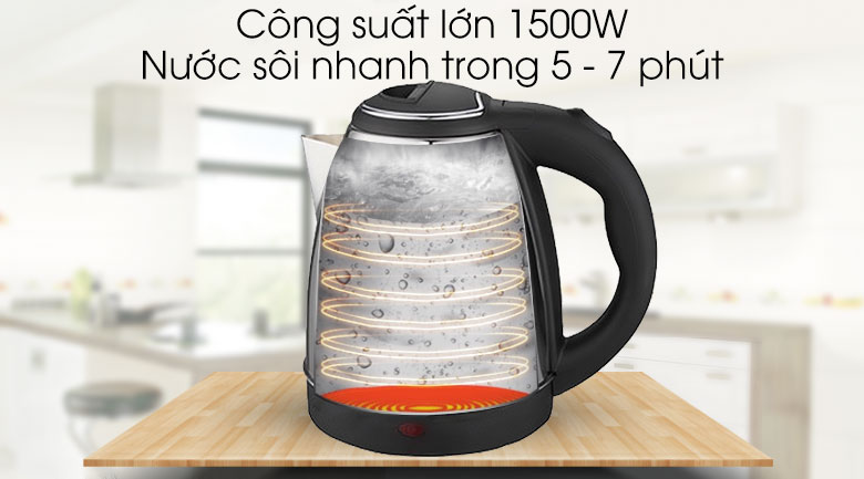 Bình đun siêu tốc Delites 1.5 lít ST15S01