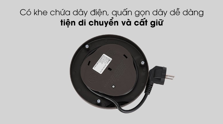 Bình đun siêu tốc Midea 1.5 lít MK-15D