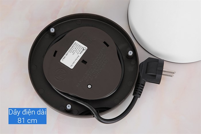 Bình đun siêu tốc Midea 1.5 lít MK-15D Màu Trắng