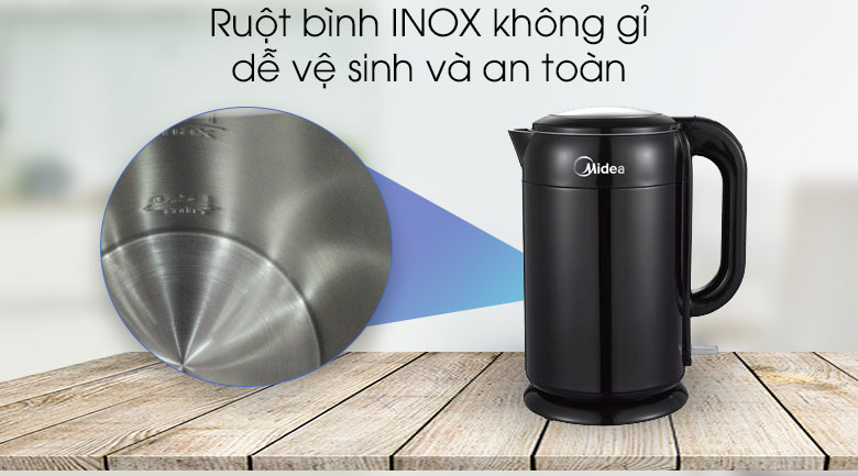 Bình siêu tốc Midea 1.7 lít MK-317DB