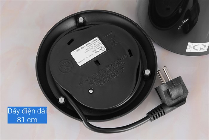 Bình siêu tốc Midea 1.7 lít MK-317DB Màu Đen