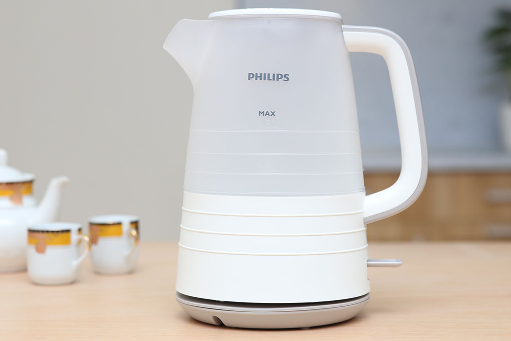 Bình đun siêu tốc Philips 1.5 lít HD9334 Màu Xám