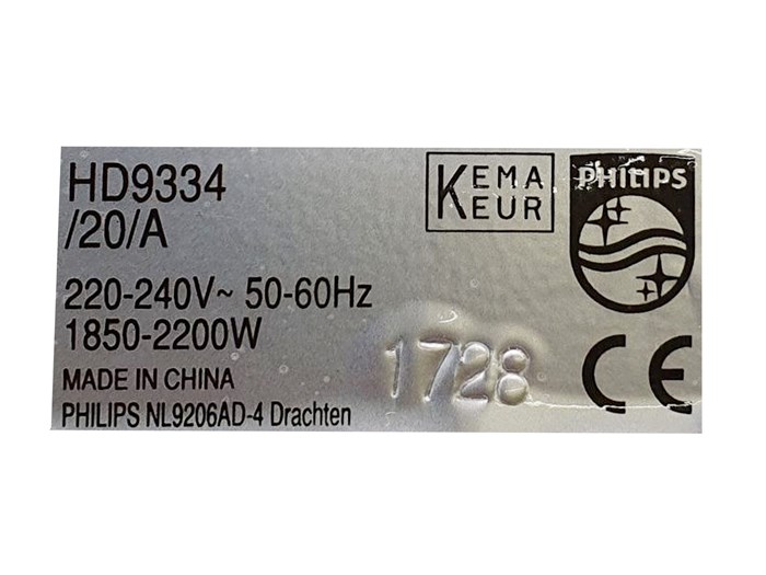 Bình đun siêu tốc Philips 1.5 lít HD9334 Màu Xám