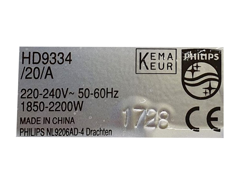 Bình đun siêu tốc Philips 1.5 lít HD9334 Màu Xám
