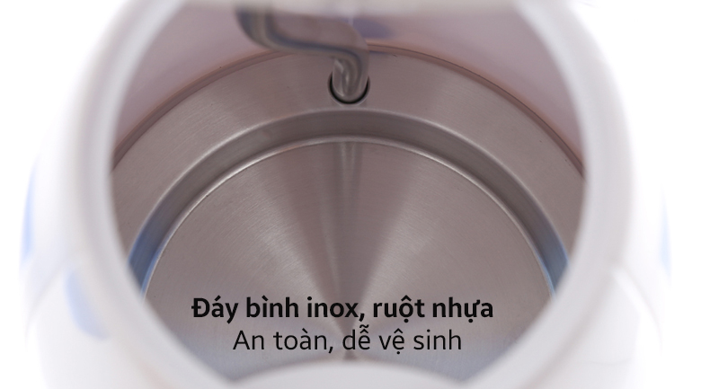 Bình siêu tốc Delites 1.7 lít ST17P01WG Màu Xanh