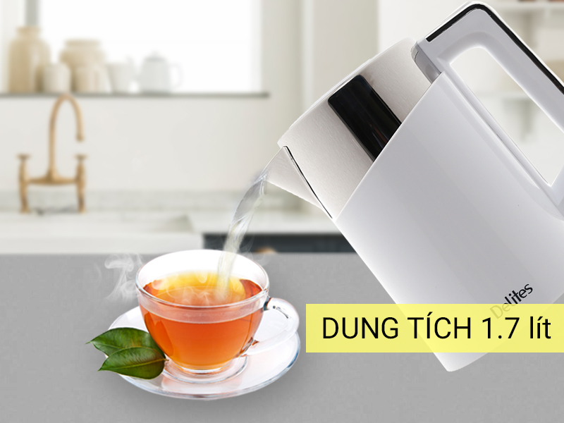 Bình siêu tốc Delites ST17DB01 1.7 lít Bình siêu tốc Delites ST17DB01 1.7 lít