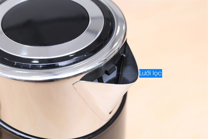 Bình đun siêu tốc Delites 1.7 lít ST17DB01 Màu Đen Màu Đen