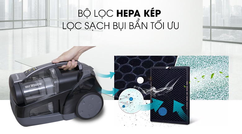 Máy hút bụi Panasonic MC-CL565KN46 2000W