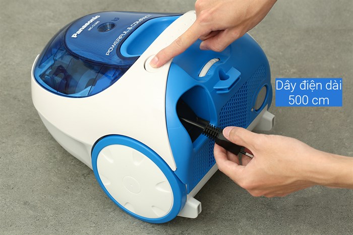 Máy hút bụi dạng hộp Panasonic MC-CL305BN46 Màu Trắng - Xanh