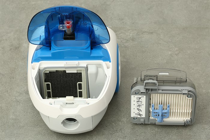 Máy hút bụi dạng hộp Panasonic MC-CL305BN46 Màu Trắng - Xanh