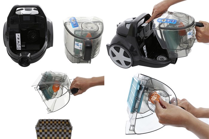 Máy hút bụi Philips FC8670 2000 W Màu Đen