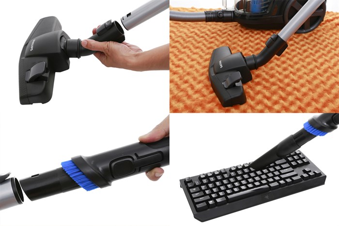 Máy hút bụi dạng hộp Philips FC9350 Màu Đen