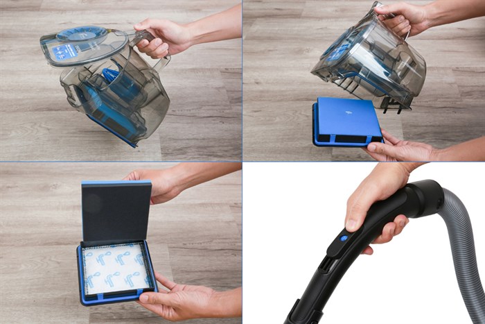 Máy hút bụi dạng hộp Philips FC9351 Màu Đen - Đỏ