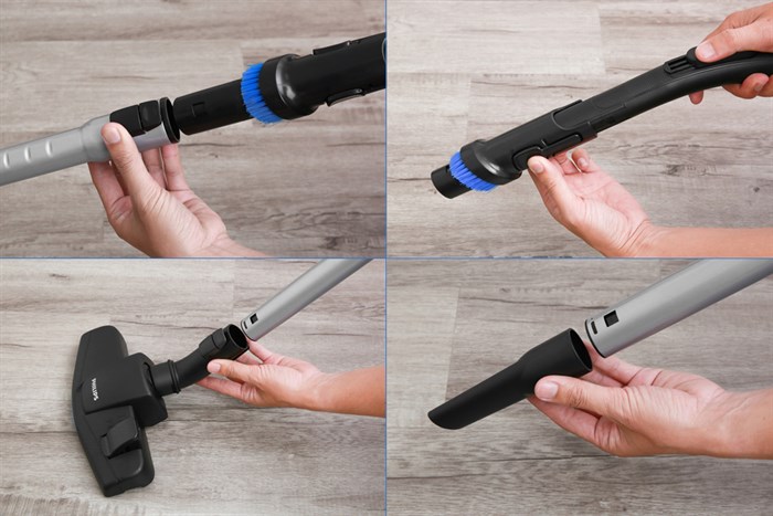 Máy hút bụi dạng hộp Philips FC9351 Màu Đen - Đỏ