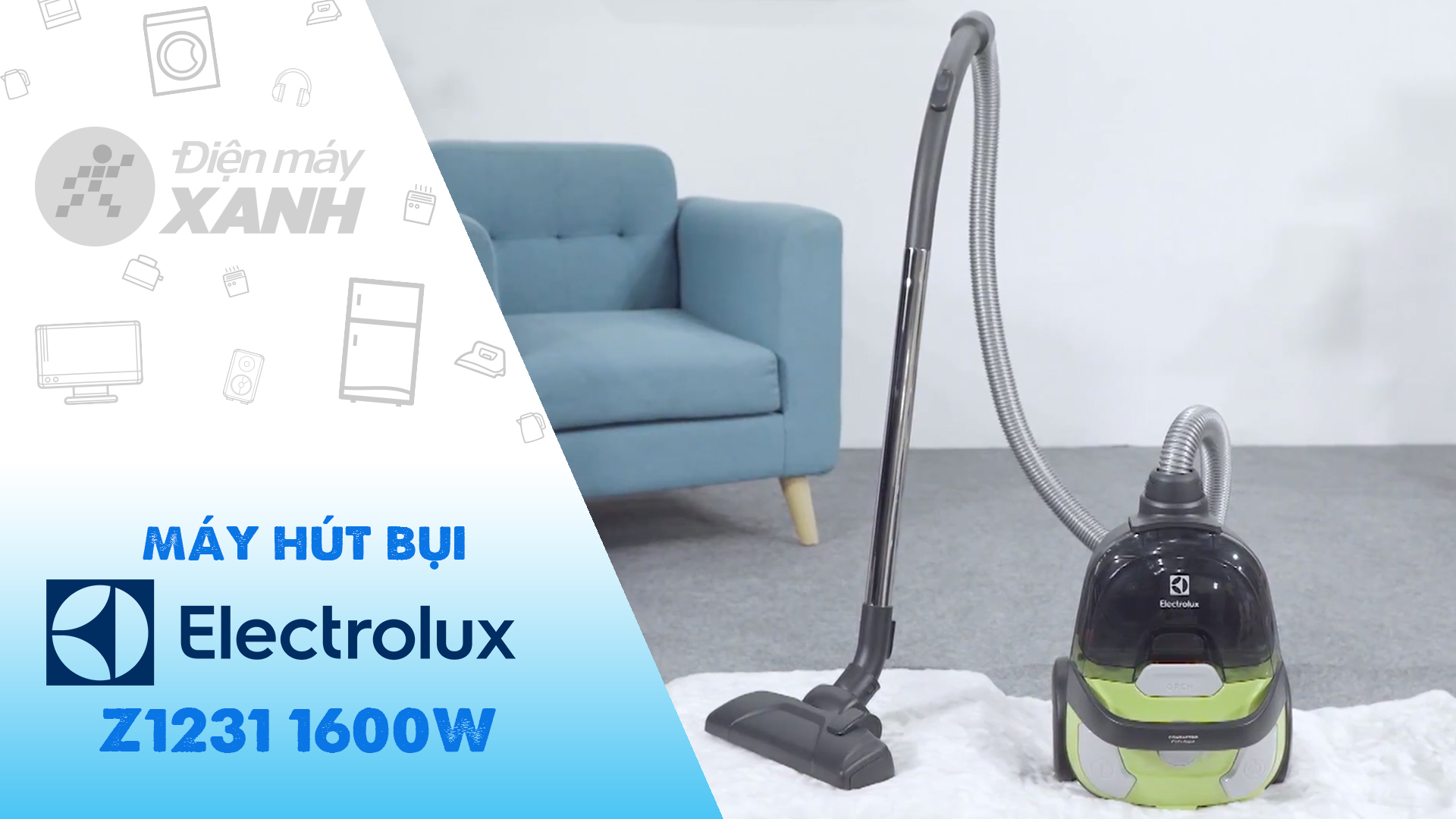 Máy hút bụi dạng hộp Electrolux Z1231