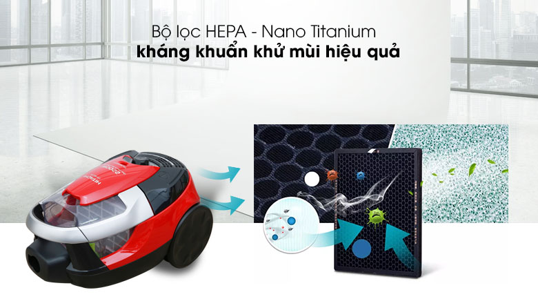 Máy hút bụi Hitachi CV-SE22V 2200W