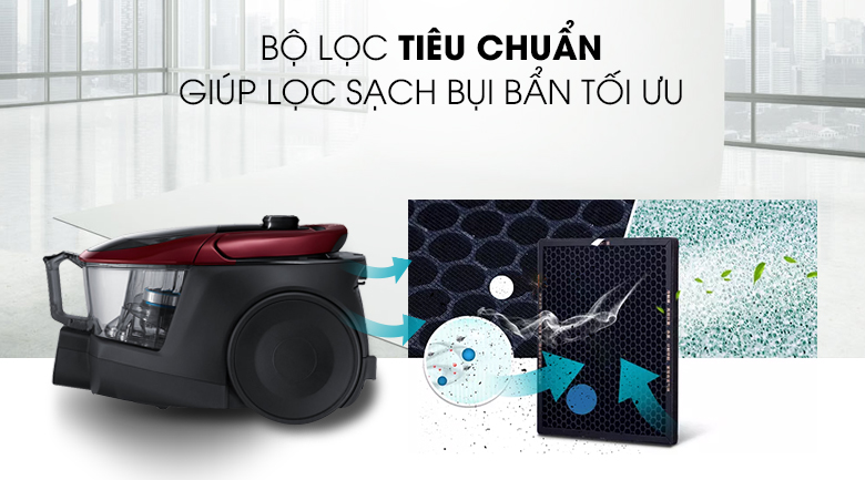 Máy hút bụi Samsung VC18M3130V1/SV-N 1800W