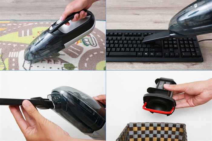 Máy hút bụi không dây Bosch HMH.BHN14090 Màu Đen