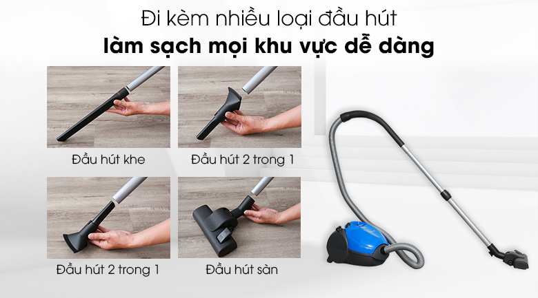Máy hút bụi dạng hộp Bosch HMH.BSM1805RU