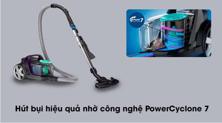 Máy hút bụi dạng hộp Philips FC9571