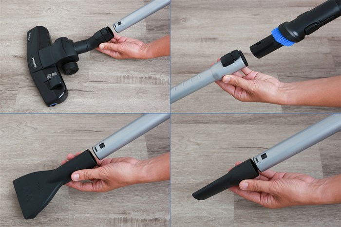 Máy hút bụi dạng hộp Philips FC9571 Màu Đen - Tím