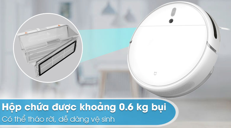 Hộp chứa bụi 600 ml - Robot hút bụi Xiaomi Vacuum Mop SKV4093GL