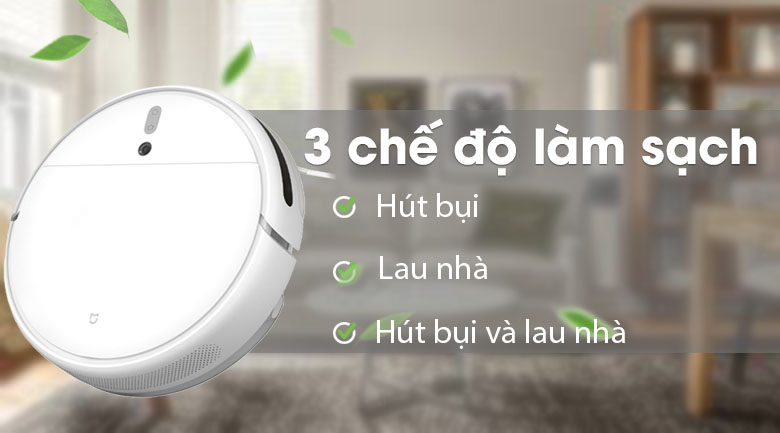 Robot hút bụi có lau nhà - Robot hút bụi Xiaomi Vacuum Mop SKV4093GL