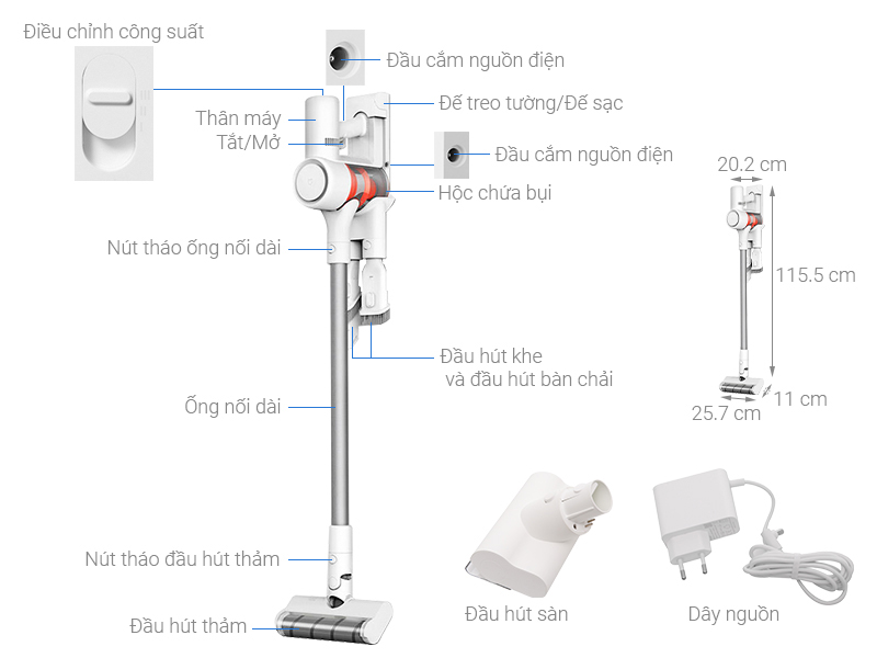 Máy hút bụi cầm tay Xiaomi 1C