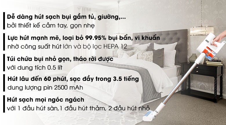 Máy hút bụi không dây Xiaomi 1C