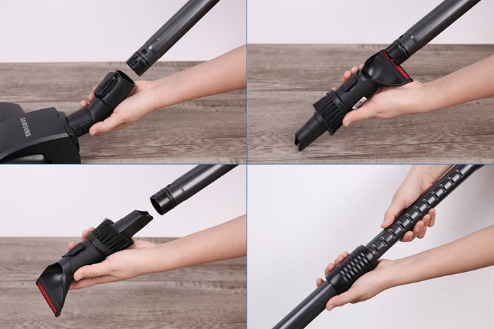 Máy hút bụi dạng hộp Samsung VCC8835V37/XSV Màu Trắng - Đen