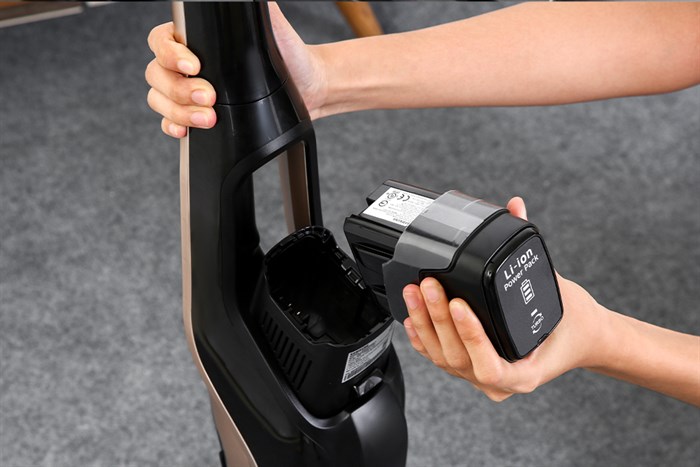 Máy hút bụi không dây Samsung VS03R6523J1/SV Màu Đen - Vàng