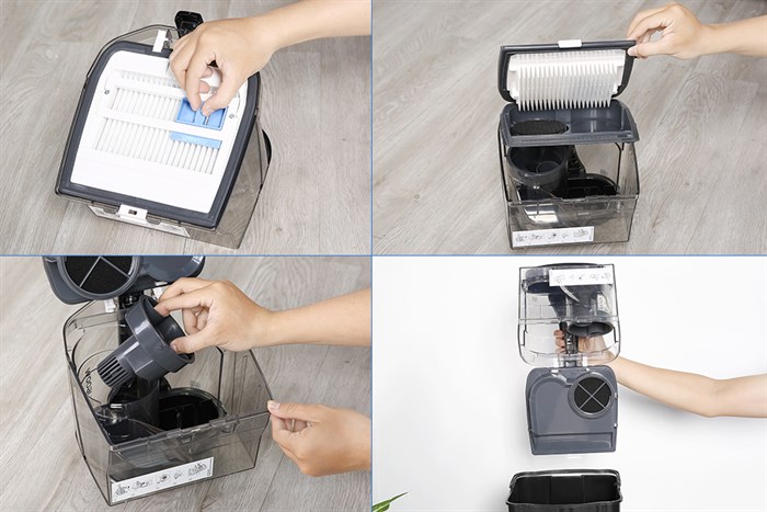 Máy hút bụi dạng hộp Panasonic MC-CL571GN49 Màu Xanh Lá Mạ