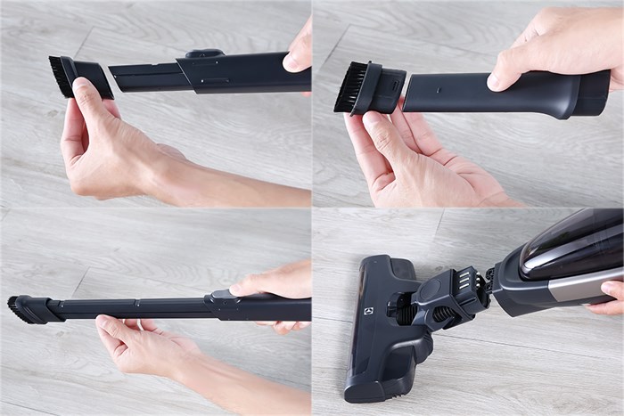 Máy hút bụi không dây Electrolux PQ91-3EM Màu Đen - nâu