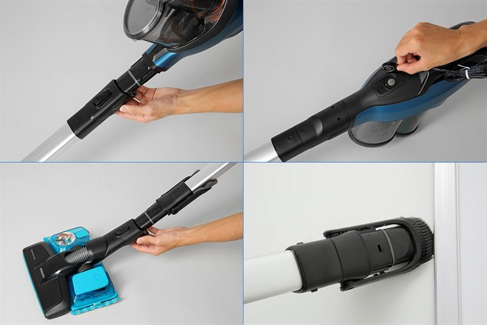 Máy hút bụi lau nhà Philips FC6728 Màu Đen