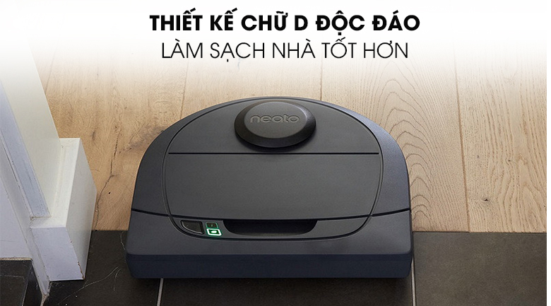 Thiết kế chữ D Robot hút bụi Neato Botvac Connected D302 