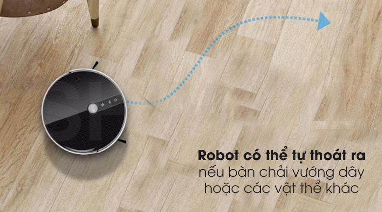 Khả năng tự gỡ rối - Robot hút bụi Shimono RS38B