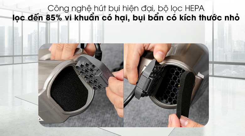 Máy hút bụi cầm tay Shimono SVC1017