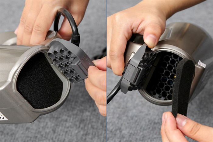 Máy hút bụi cầm tay Shimono SVC1017 Màu Xám