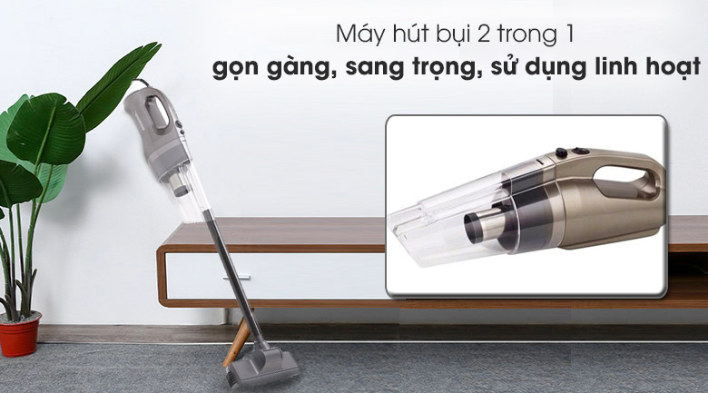 Máy hút bụi cầm tay Shimono SVC1017 - Thiết kế