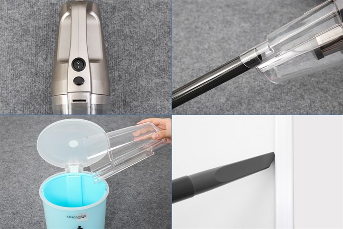 Máy hút bụi cầm tay Shimono SVC1017 Màu Xám