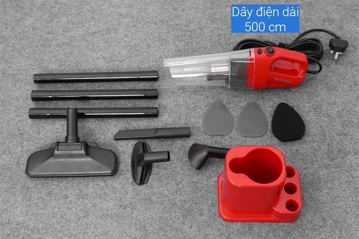 Máy hút bụi cầm tay Shimono SVC1020 Màu Đỏ