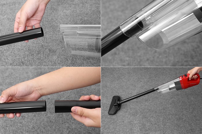 Máy hút bụi cầm tay Shimono SVC1020 Màu Đỏ