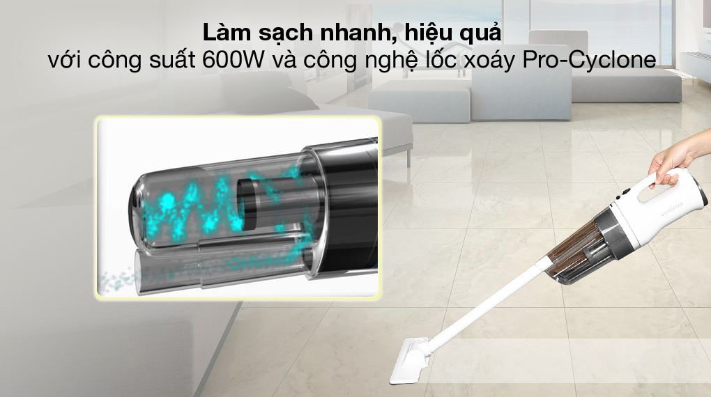 Máy hút bụi Shimono - Sức mạnh của công nghệ Nhật Bản trong việc làm sạch