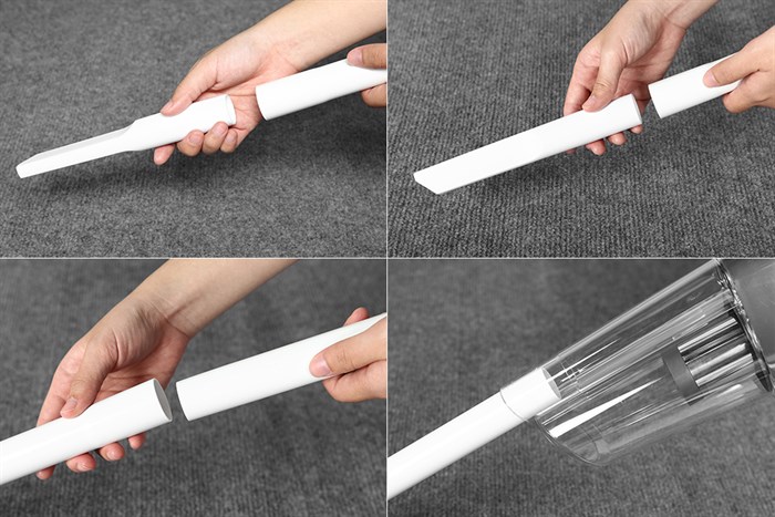 Máy hút bụi cầm tay Shimono SVC1015 Màu Trắng